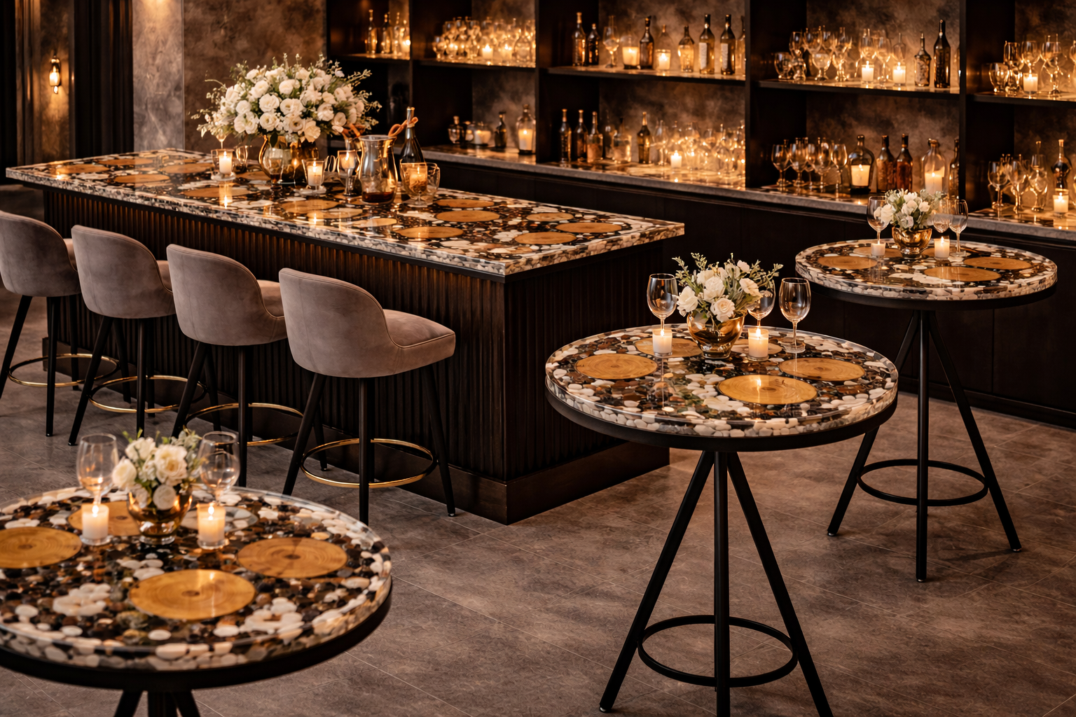Bespoke Bar Experience – Custom Luxury Bar Counter