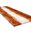 Bespoke Solid Wood & Resin Tabletop – Custom Epoxy Surface